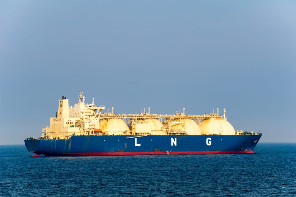 Natural gas can be turned into LNG.